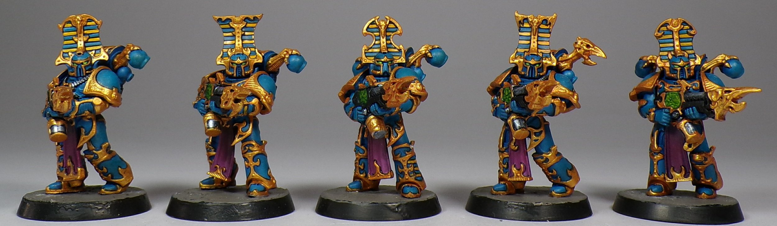 Thousand Sons - Warpflame Thrallband Painted! — Paintedfigs